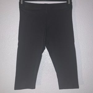 Wonder nation Girls Black Leggings -M (7/8)